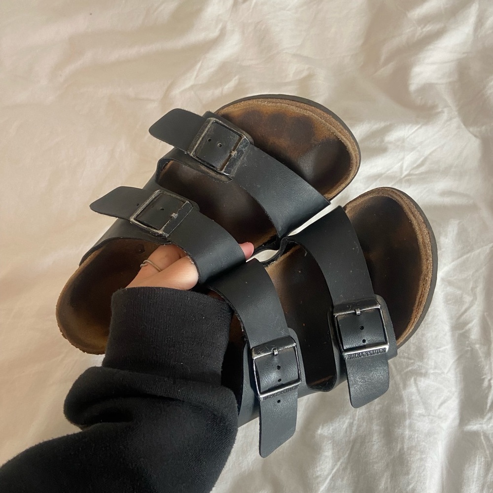 black birkenstocks